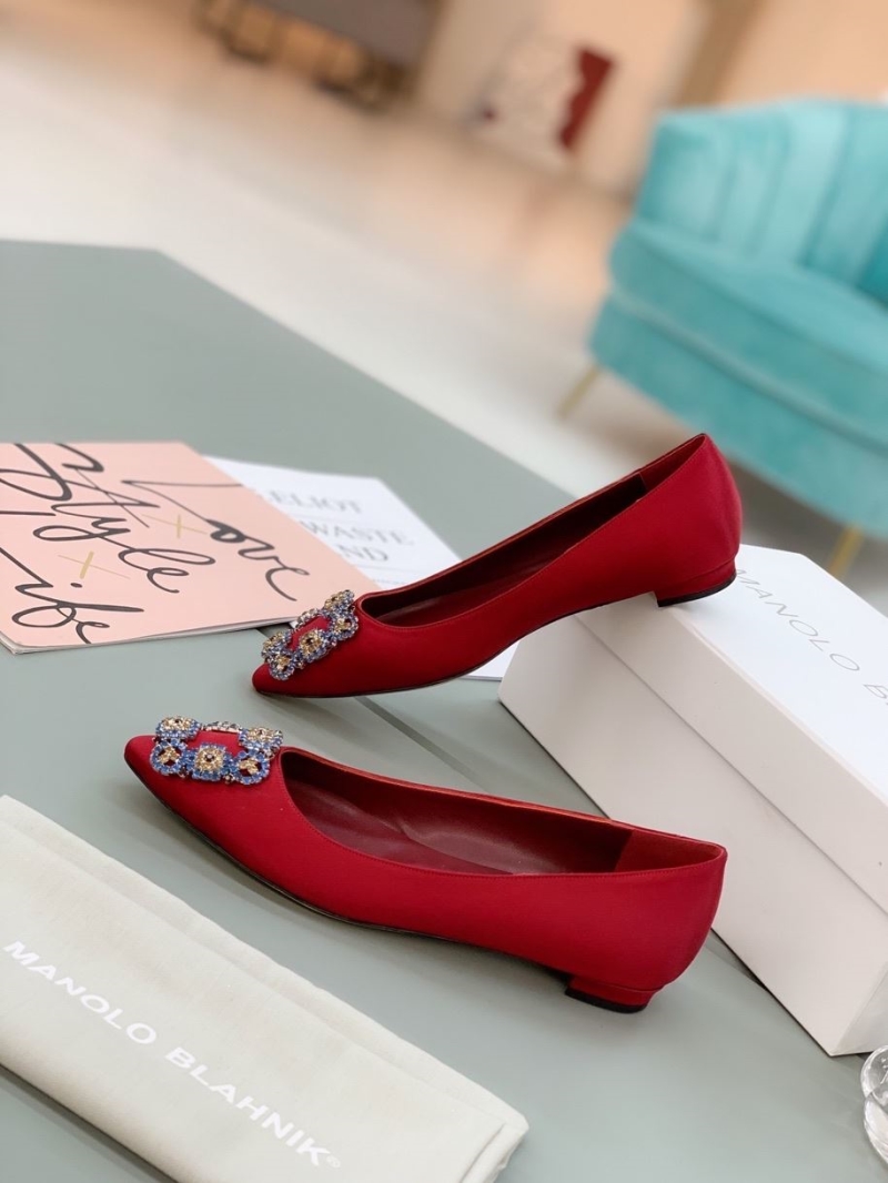 Manolo Blahnik flat shoes